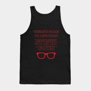 Stranger Things Stupid Boys Tank Top